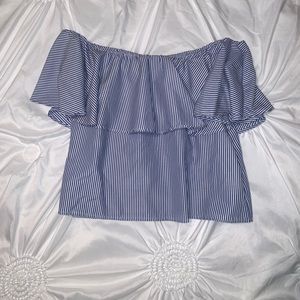 Forever 21 seer sucker top
